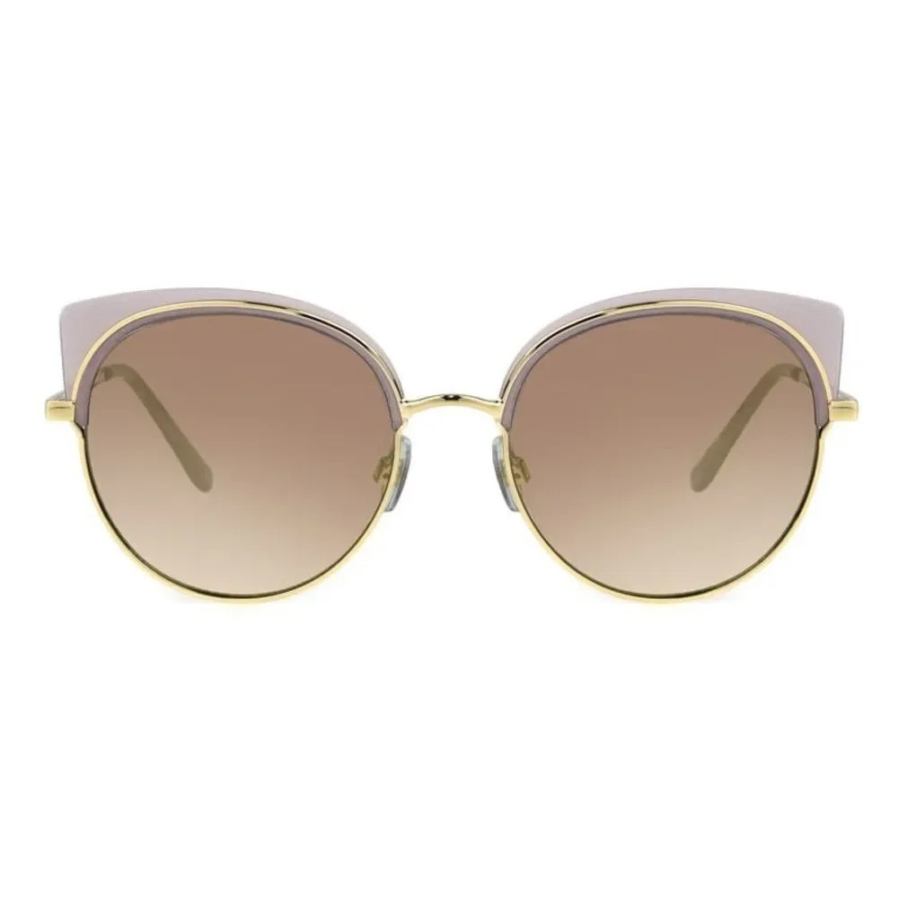 Foster Grant & Co Ladies Round Gold Sunglasses